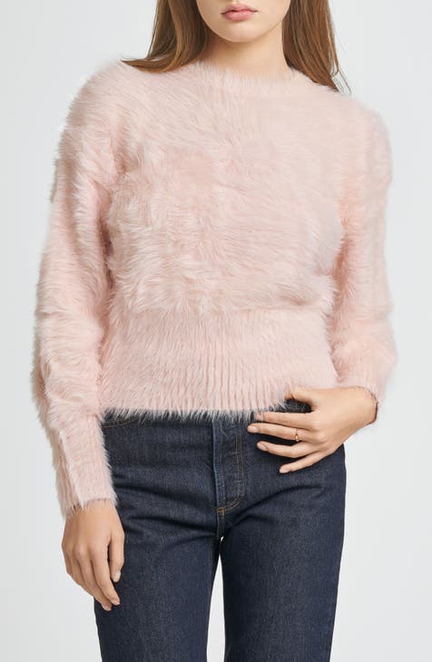 ESTELLE Sadie Sweater in sold Blush