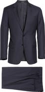 Emporio Armani Trim Fit Solid Wool Suit