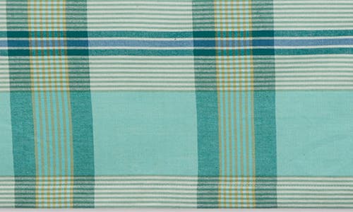 Design Imports Trellis Plaid Tablecloth In Blue