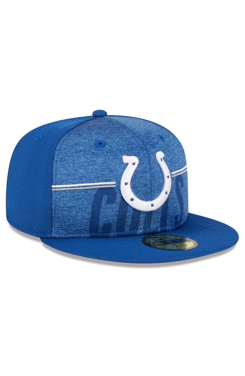 New Era Men's New Era Royal Indianapolis Colts 2023 NFL Training Camp 59FIFTY Fitted Hat, Alternate, color, 
