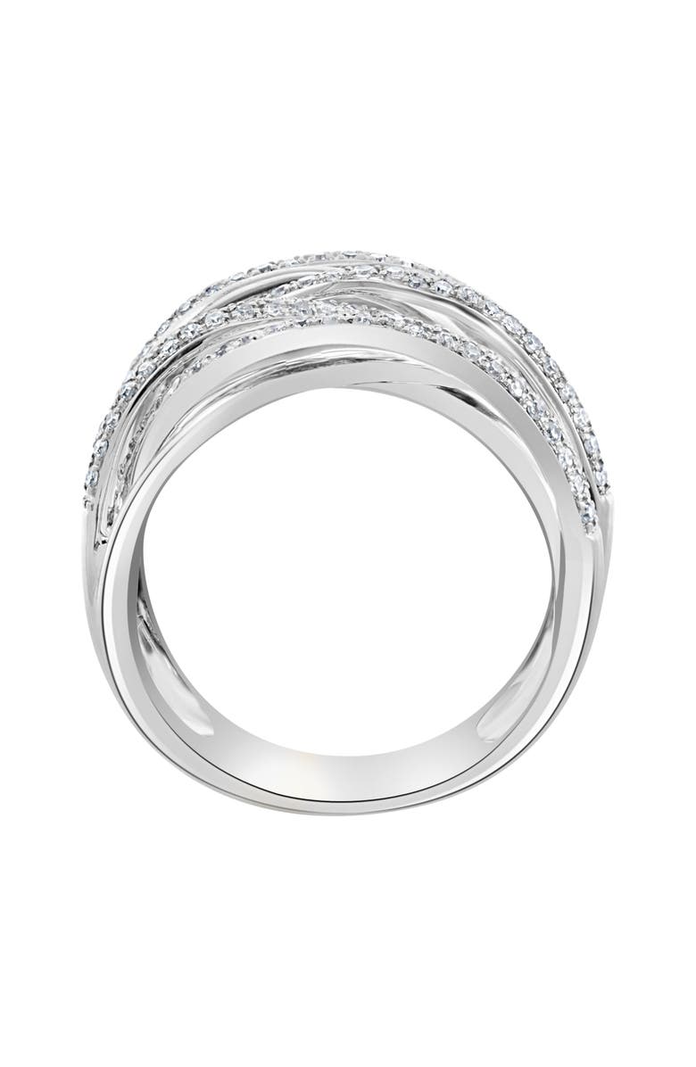 EFFY Sterling Silver Diamond Wrap Ring - 0.53 ctw, Alternate, color, 