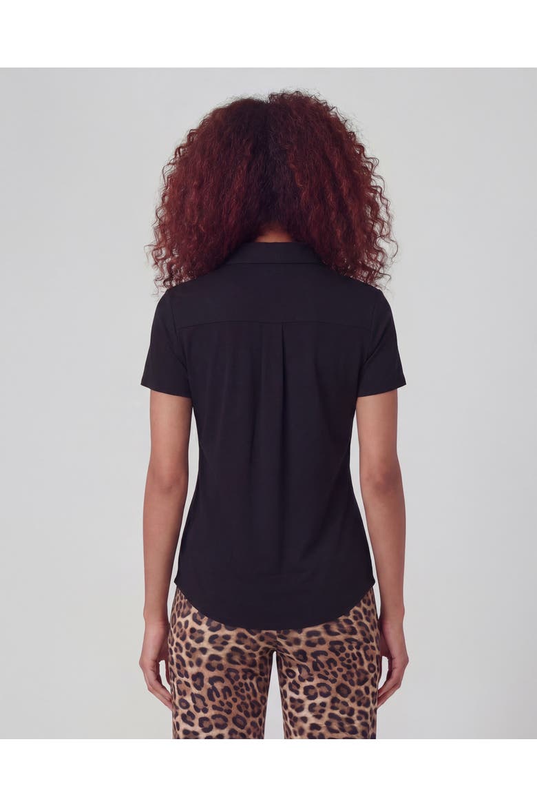 Solid Womens Shirts, Alternate, color, Black