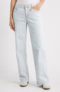 Wit & Wisdom Sam High Waist Wide Leg Jeans