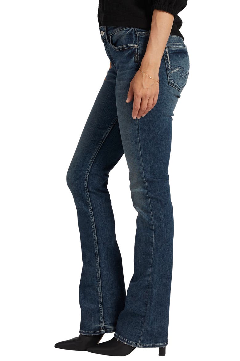 Suki Mid Rise Bootcut Jeans, Alternate, color, INDIGO