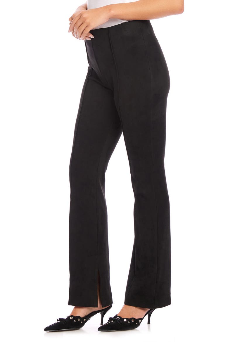 Neli Slim Bootcut Pants, Alternate, color, BLACK