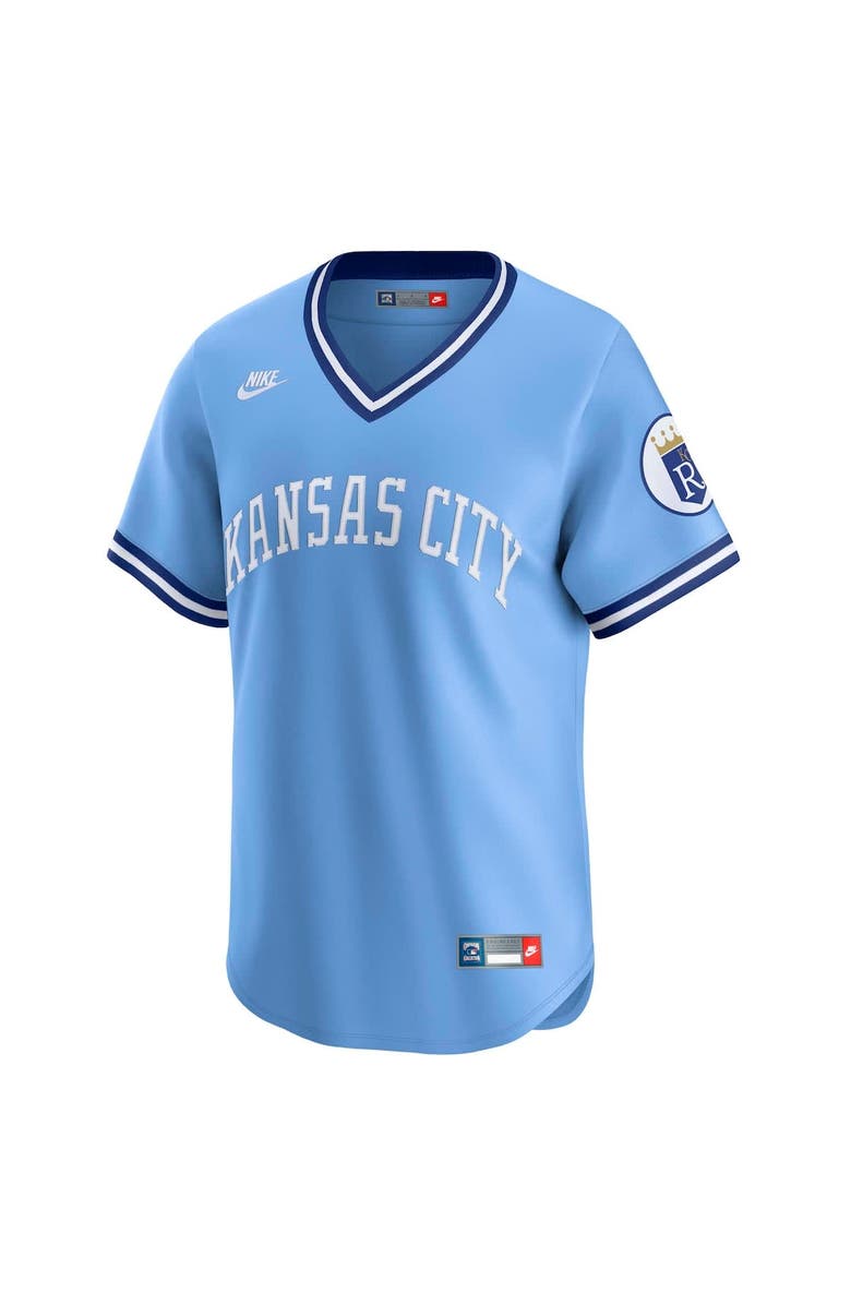 Nike Men's Nike Bo Jackson Light Blue Kansas City Royals Throwback Cooperstown Collection Limited Jersey, Alternate, color, Light Blue