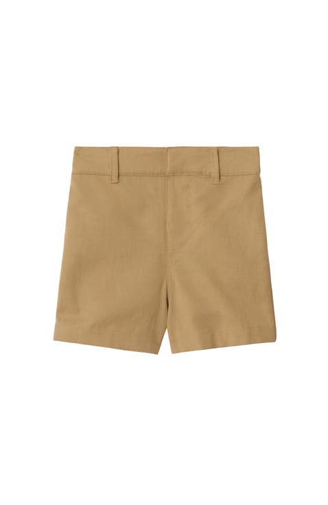 Cotton Blend Shorts