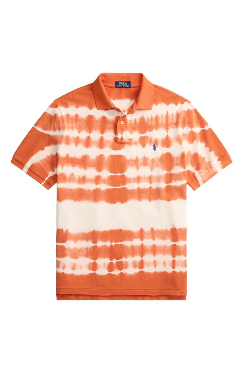 Polo Ralph Lauren Classic Fit Tie Dye Cotton Piqué Polo, Alternate, color, Solar Sky Multi