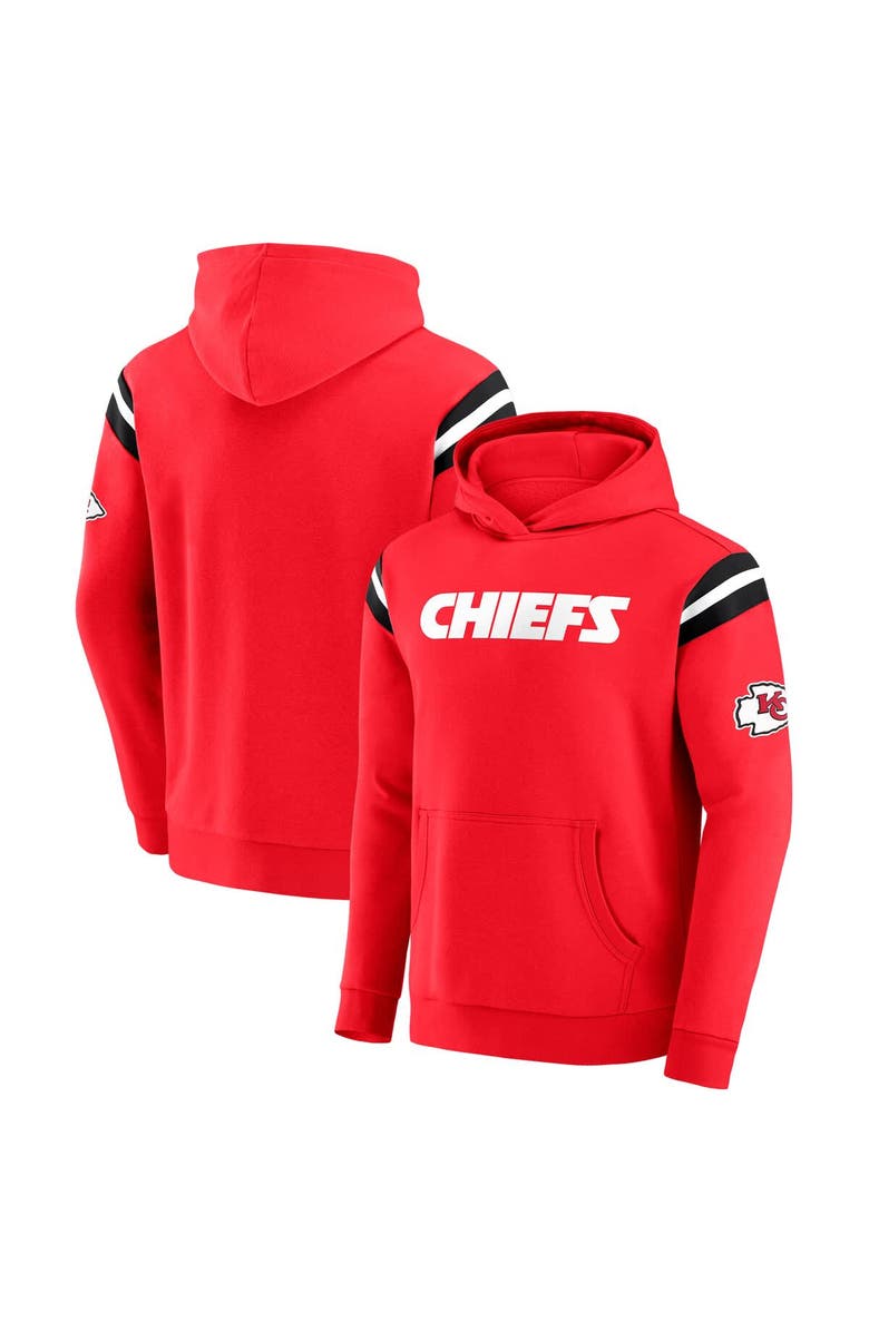 Darius Rucker Collection by Fanatics Men's Darius Rucker Collection by Fanatics Red Kansas City Chiefs Football Washed Pullover Hoodie, Alternate, color, Red