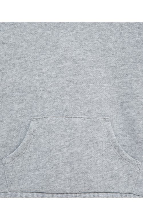 Little Me Pullover Hoodie & Sweatpants Set In Gray