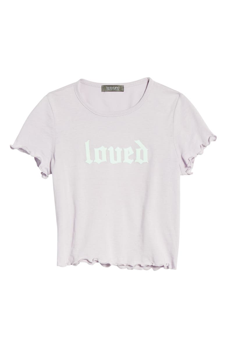La La Land Creative Co Loved Lettuce Edge Tee, Alternate, color, 