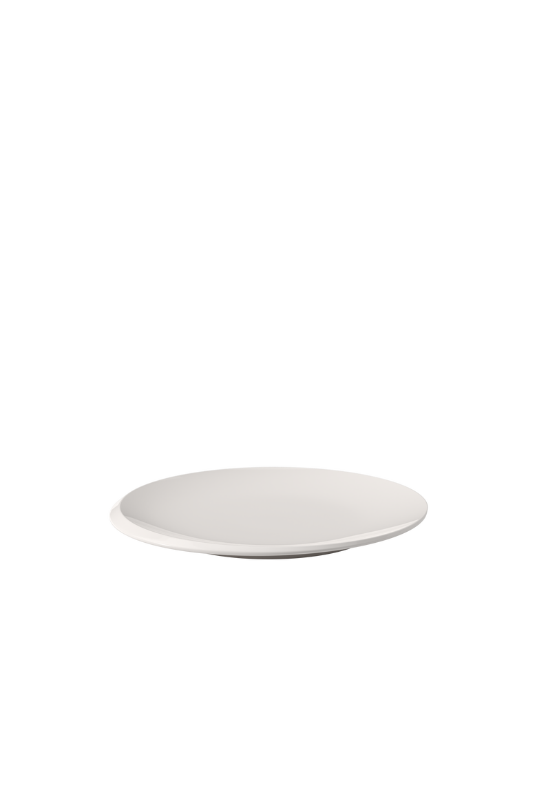 NewMoon Salad Plate, Alternate, color, white