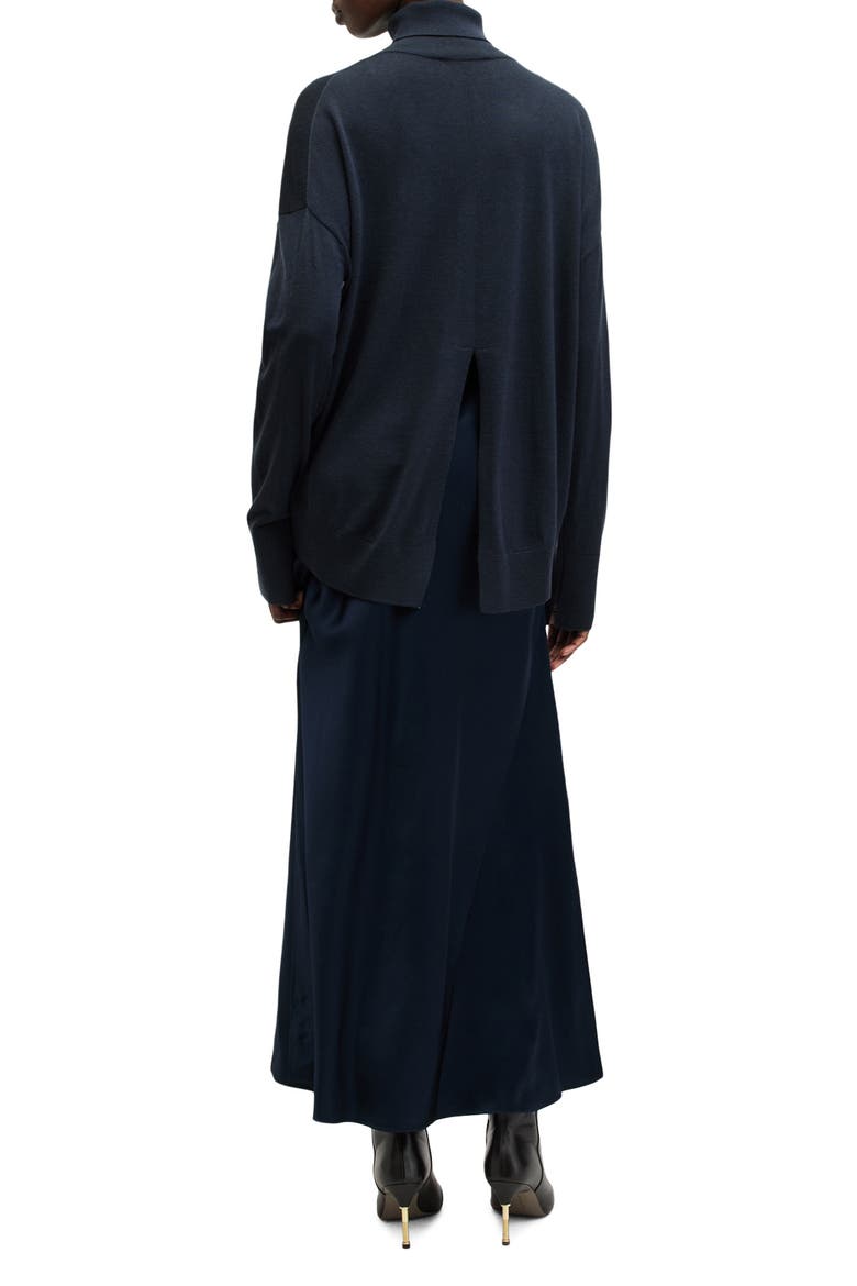 Merino Wool Sweater & Slipdress Set, Alternate, color, MIDNIGHT BLUE