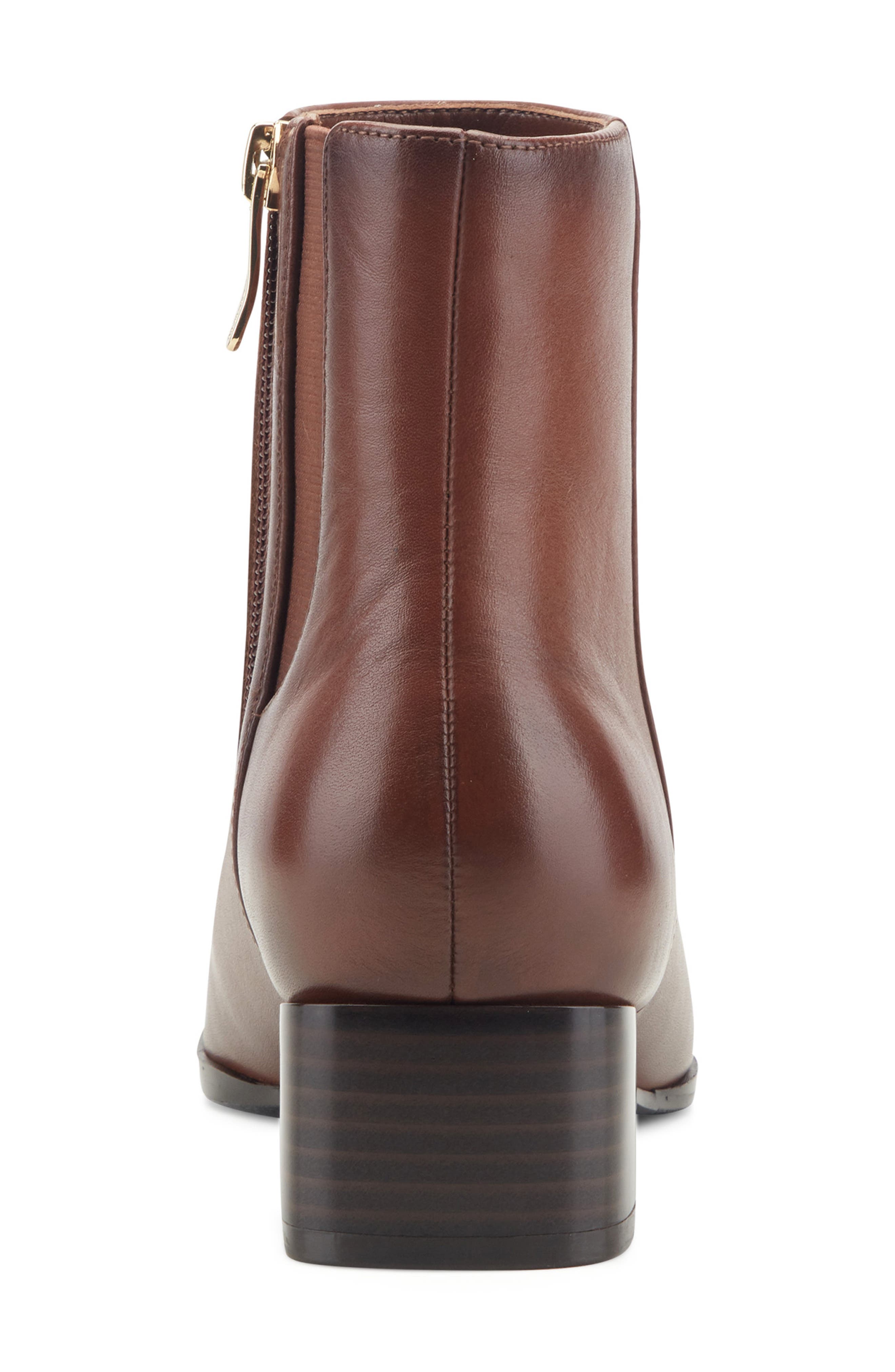 Sidney Leather Bootie, Alternate, color, BROWN