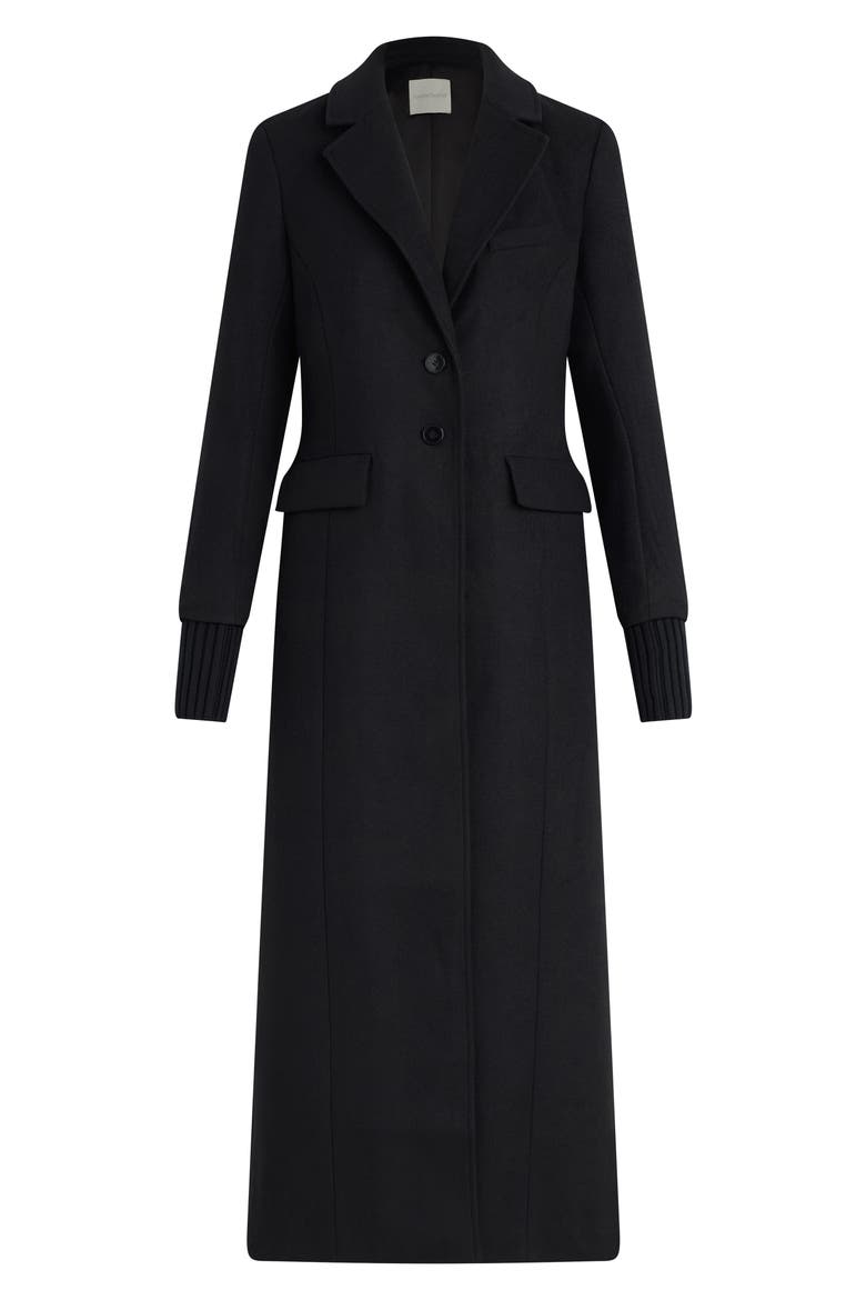 The City Coat, Alternate, color, BLACK