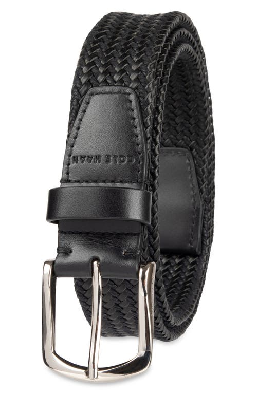 Cole Haan Men's Fully Adjustable Stretch Casual Corded Web Belt In Multi