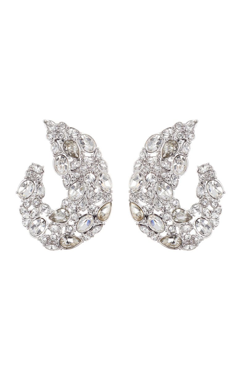 Vince Camuto Lobe Twist Hoops, Main, color, 