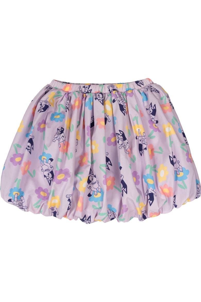 Sleeveless Tank Top and Bubble Skort Set, Alternate, color, Light Lavender Bluey