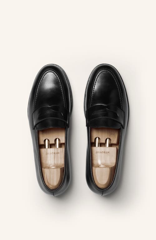 Myrqvist Stenhammar Ii Penny Loafers In Black