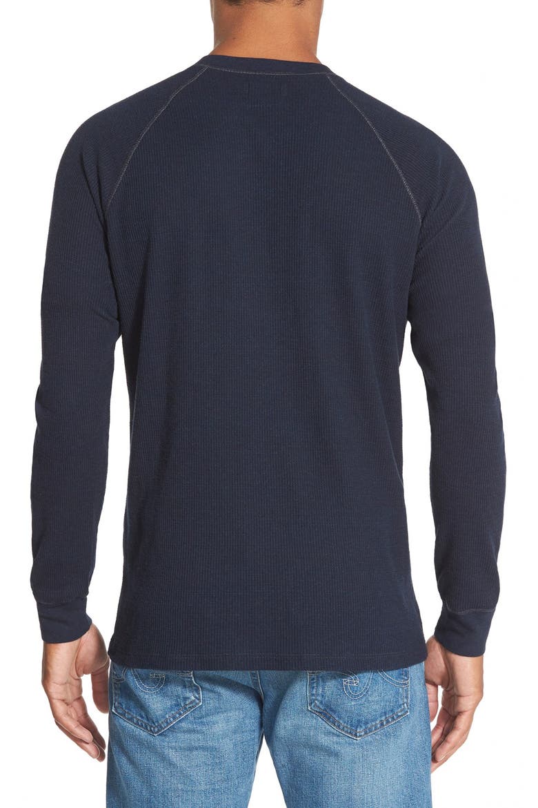 'Commute' Long Sleeve Henley, Alternate, color, HEATHER BLUE NIGHT
