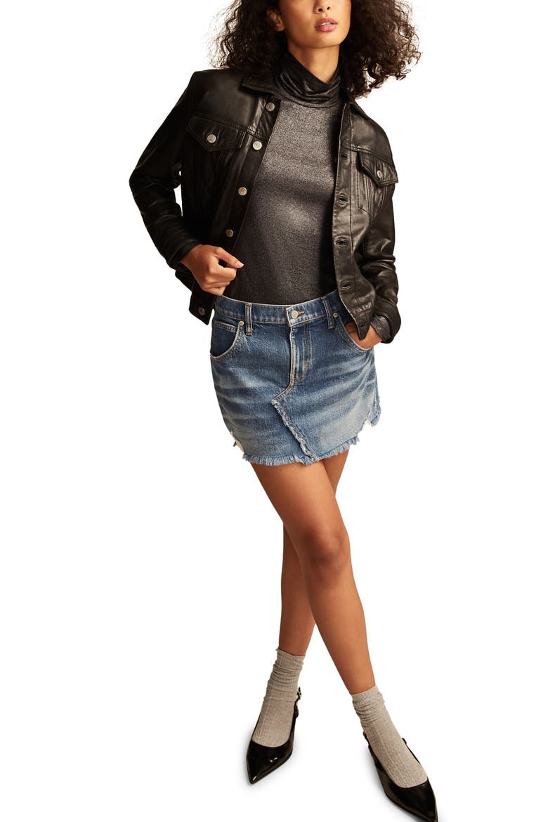 Turtleneck Long Sleeve Layering Top, Alternate, color, JET BLACK