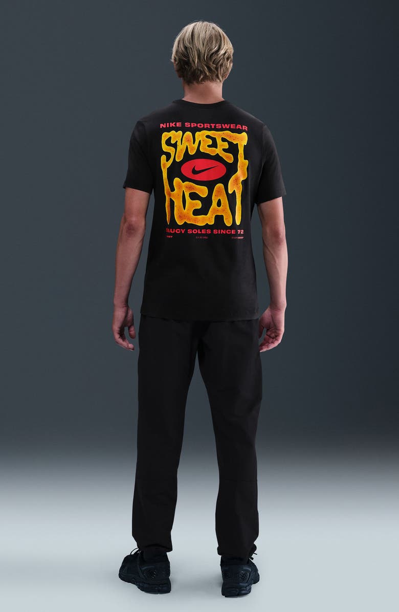 Nike Sportswear Cotton Graphic T-Shirt, Alternate, color, Off Noir