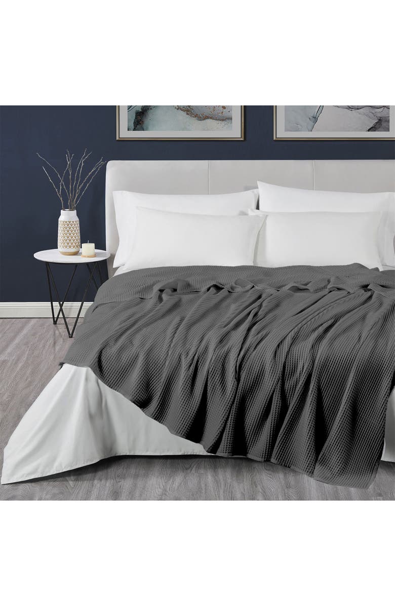 Sijo Eucalyptus Blanket, Alternate, color, Storm