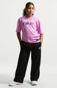 Nike Kids' French Terry Wide Leg Pants