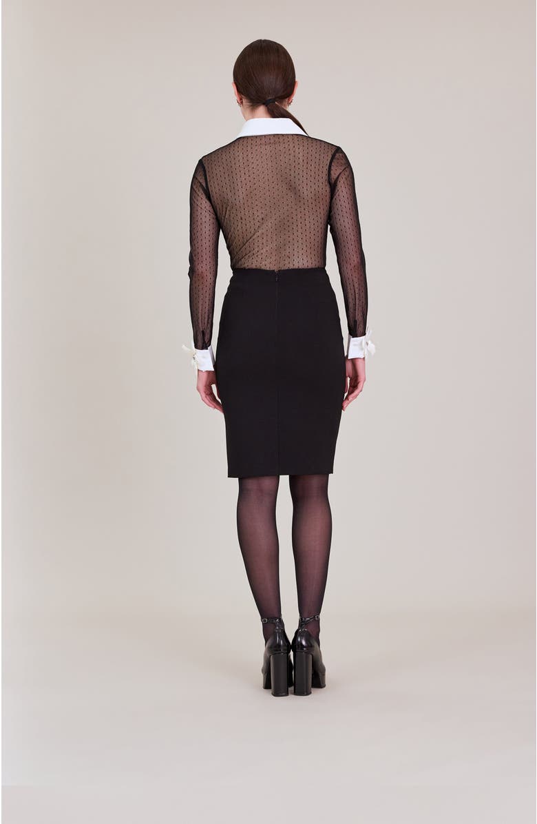 Anne Fontaine Terra Shirt, Alternate, color, Black