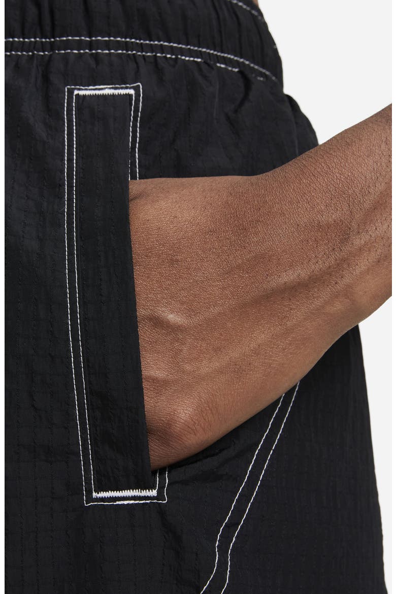 Sportswear Swoosh Repel Shorts, Alternate, color, BLACK/ WHITE/ WHITE