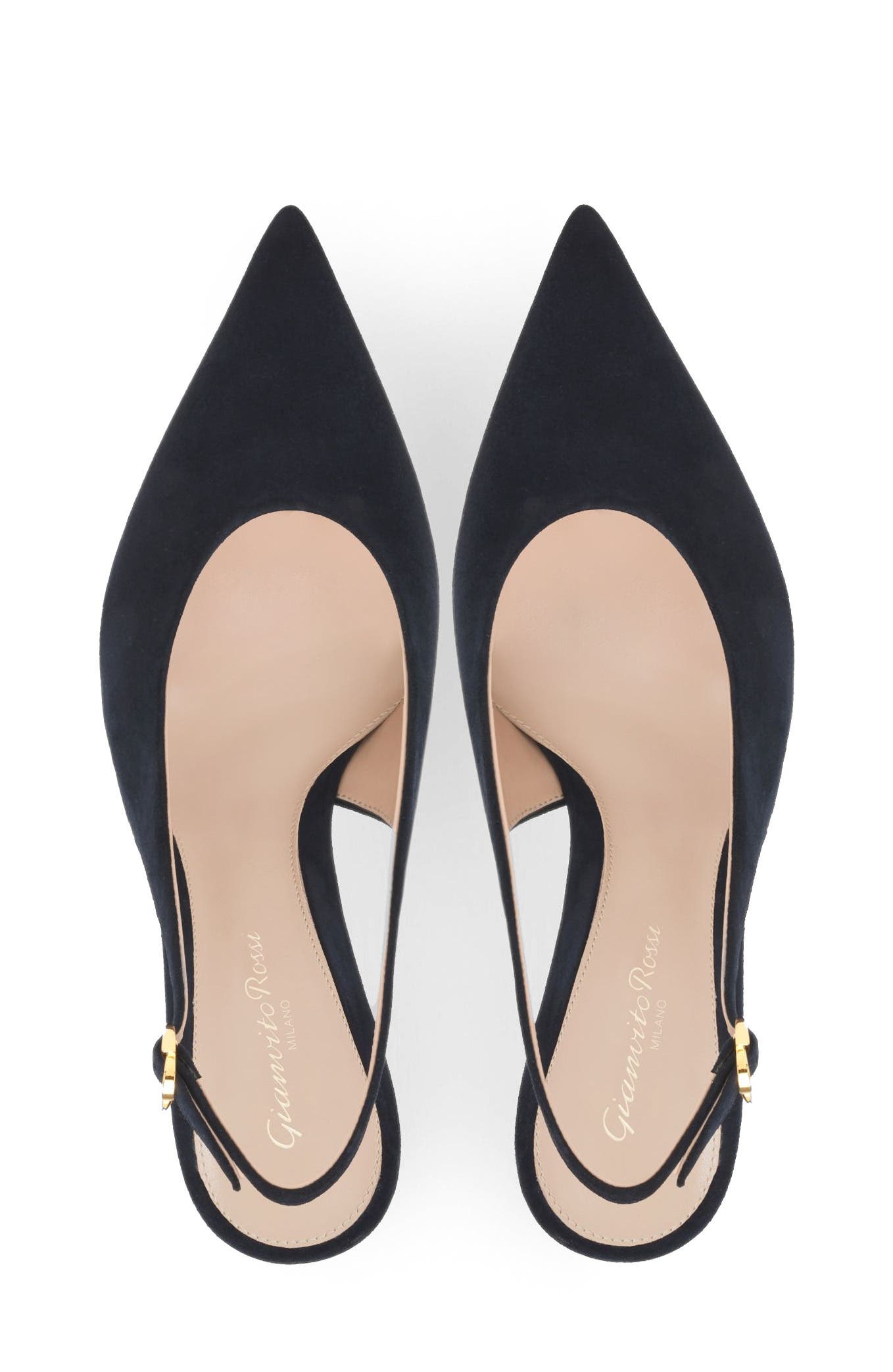 Robbie Sling 55 Pump, Alternate, color, Blue Leather