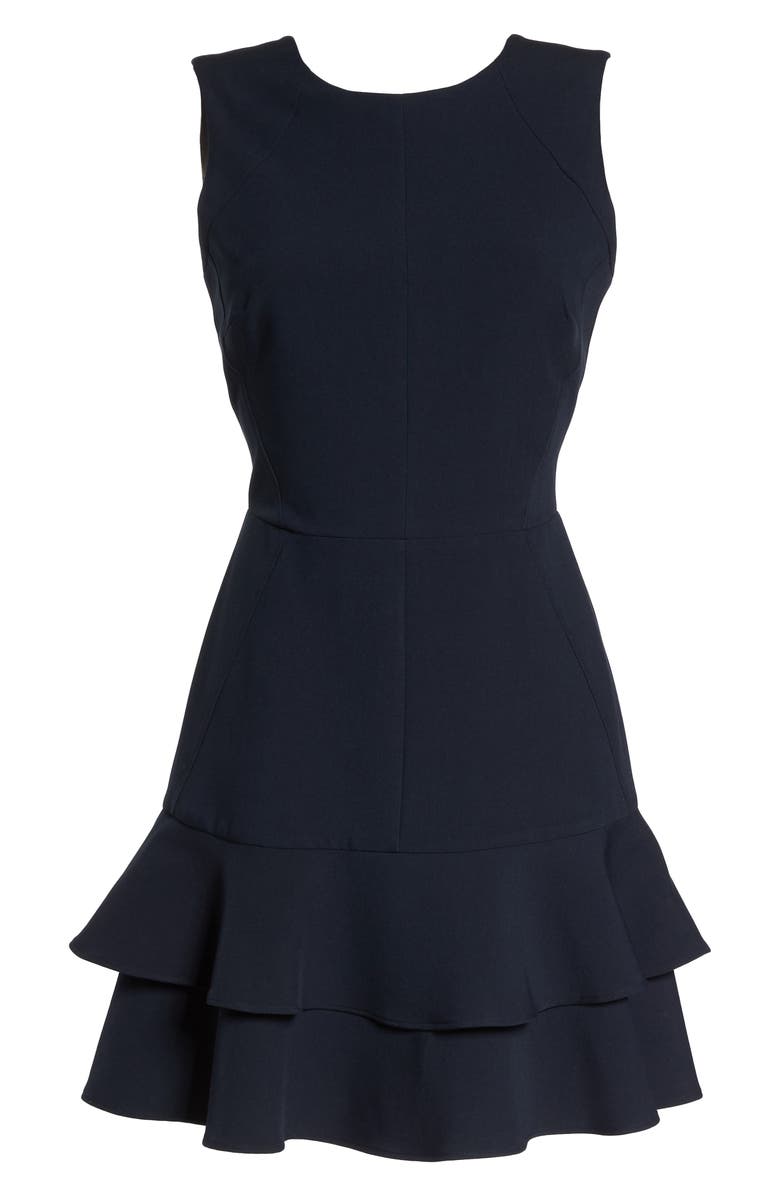 Adelyn Rae Lavinia Fit & Flare Dress, Alternate, color, 