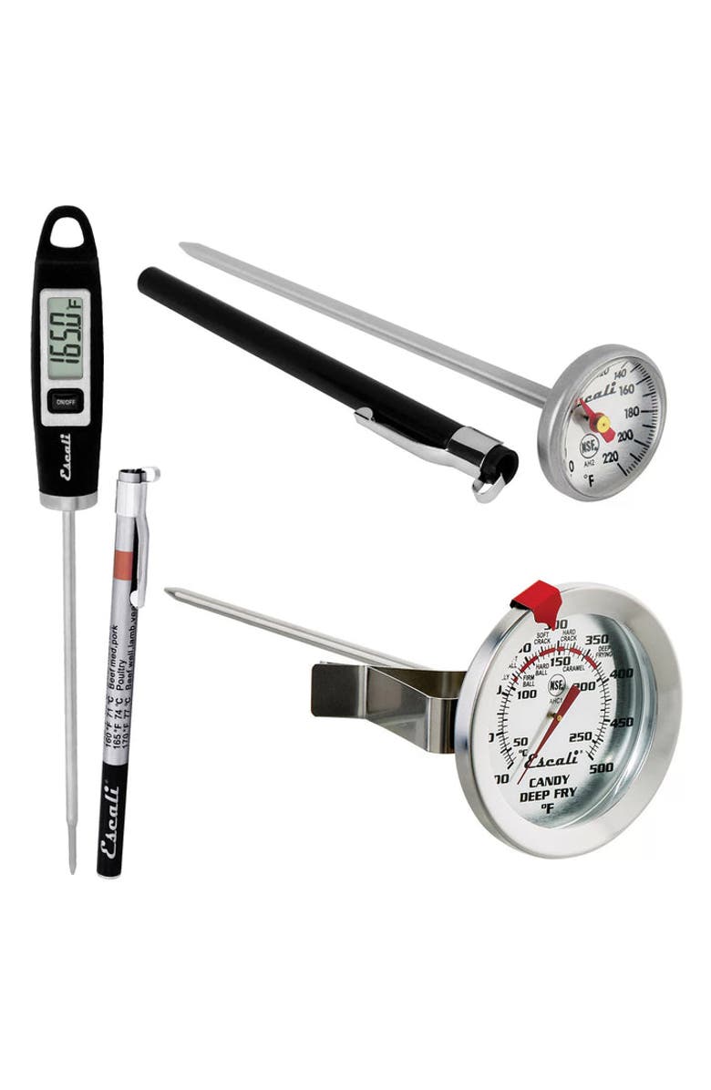 ESCALI Home Thermometer Bundle, Main, color, Black/Silver