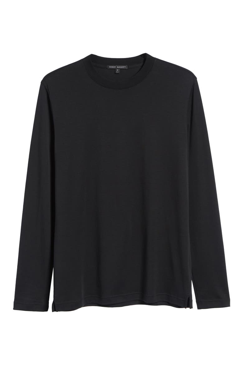 Georgia Long Sleeve T-Shirt, Alternate, color, BLACK