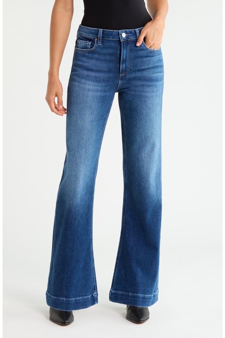 Leenah High Waist Wide Leg Jeans, Main, color, HAMPTONS