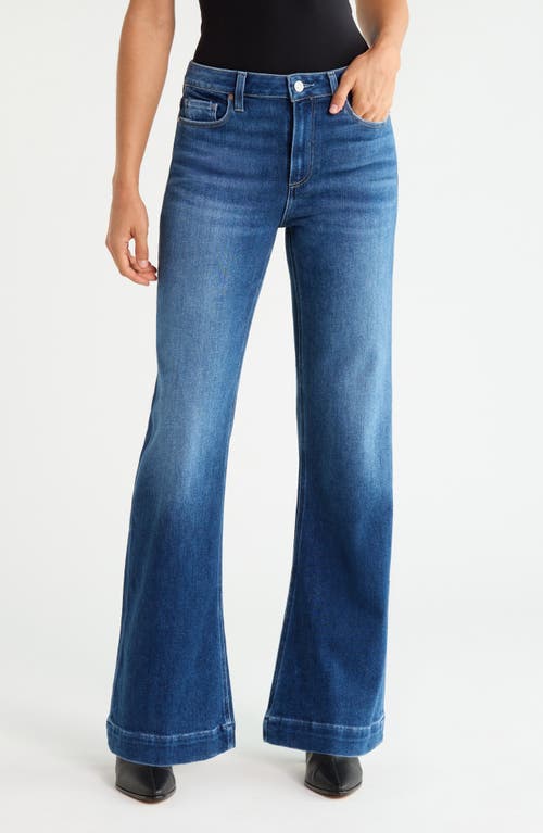 PAIGE Leenah High Waist Wide Leg Jeans in Hamptons at Nordstrom, Size 25 X 32