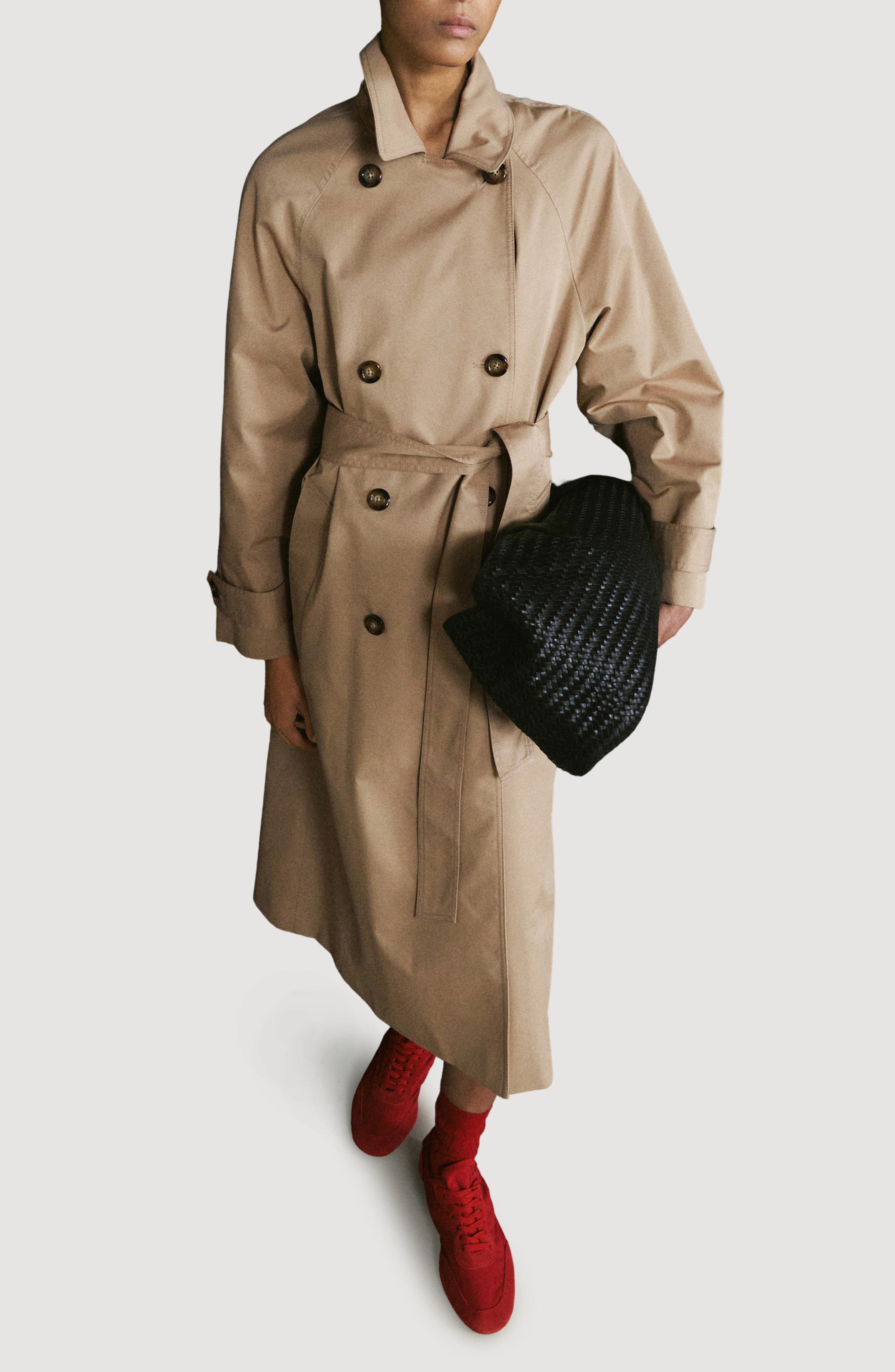 Angela Belted Trench Coat - image 3