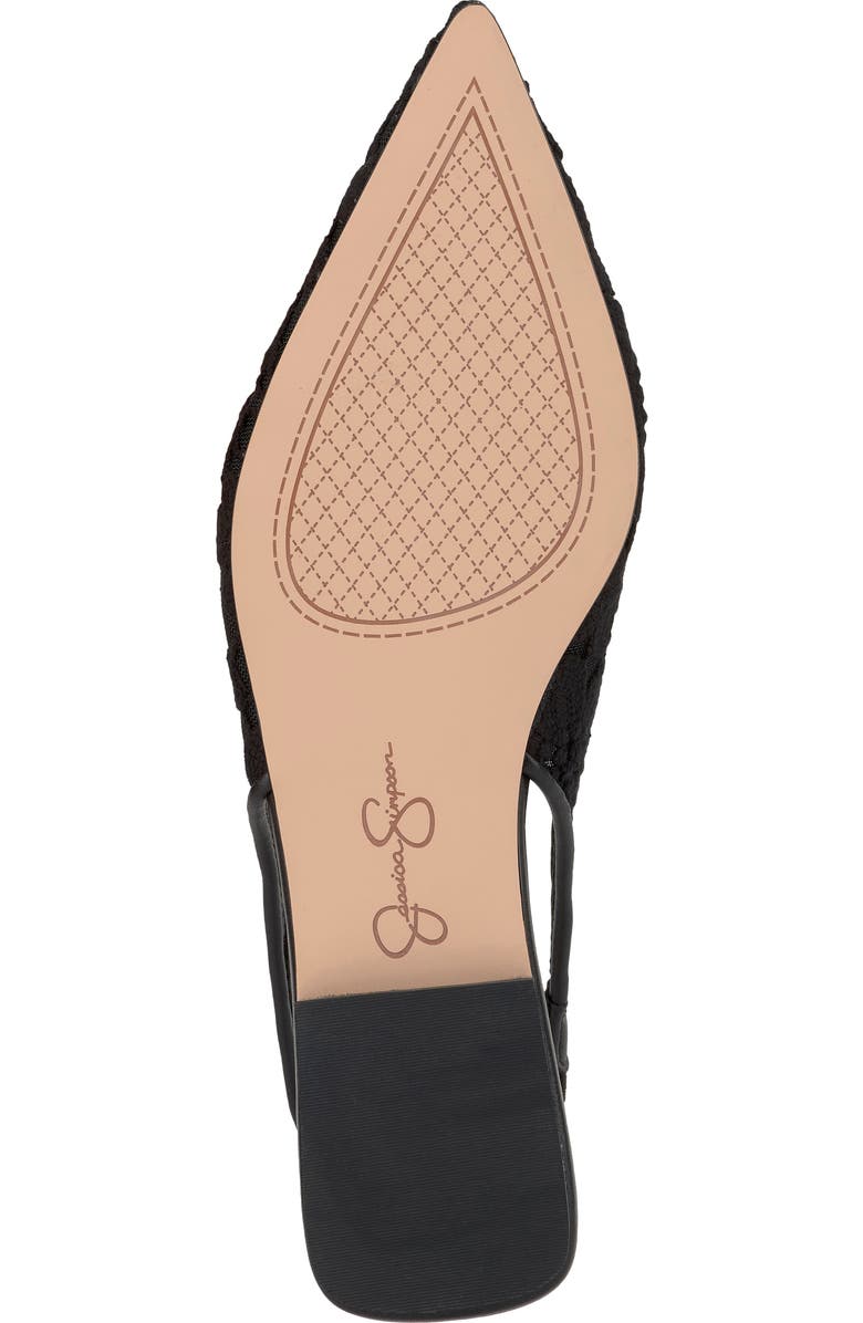 Jessica Simpson Mezzah Slingback Pointed Toe Flat, Alternate, color,
