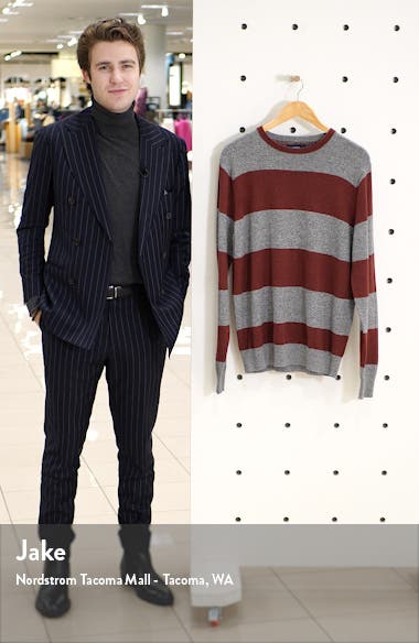 1901 Rugby Stripe Slim Fit Sweater (Men) | Nordstromrack
