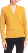 Karen Kane Surplice V-Neck Sweater