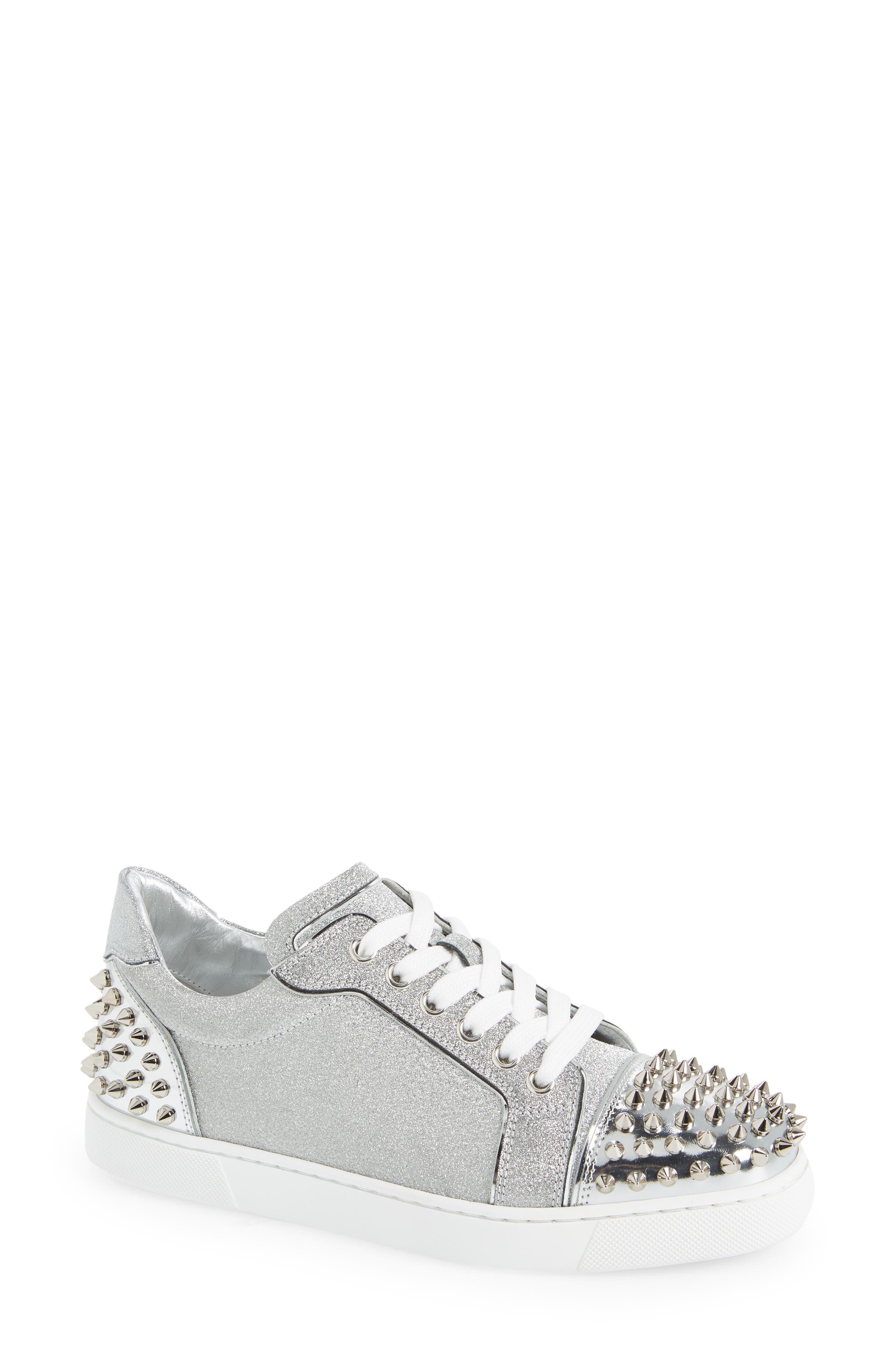Christian Louboutin Viera 2 Spike Sneaker, Main, color, 