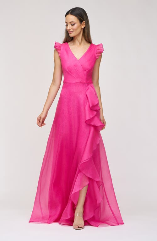 Js Collections Julie Ruffle Organza Ballgown