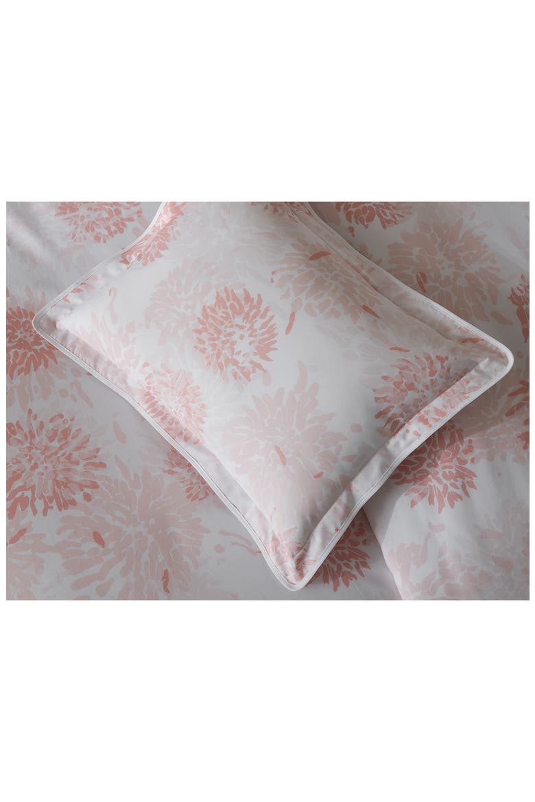 Chrysanthemum Duvet Cover, Alternate, color, BLUSH