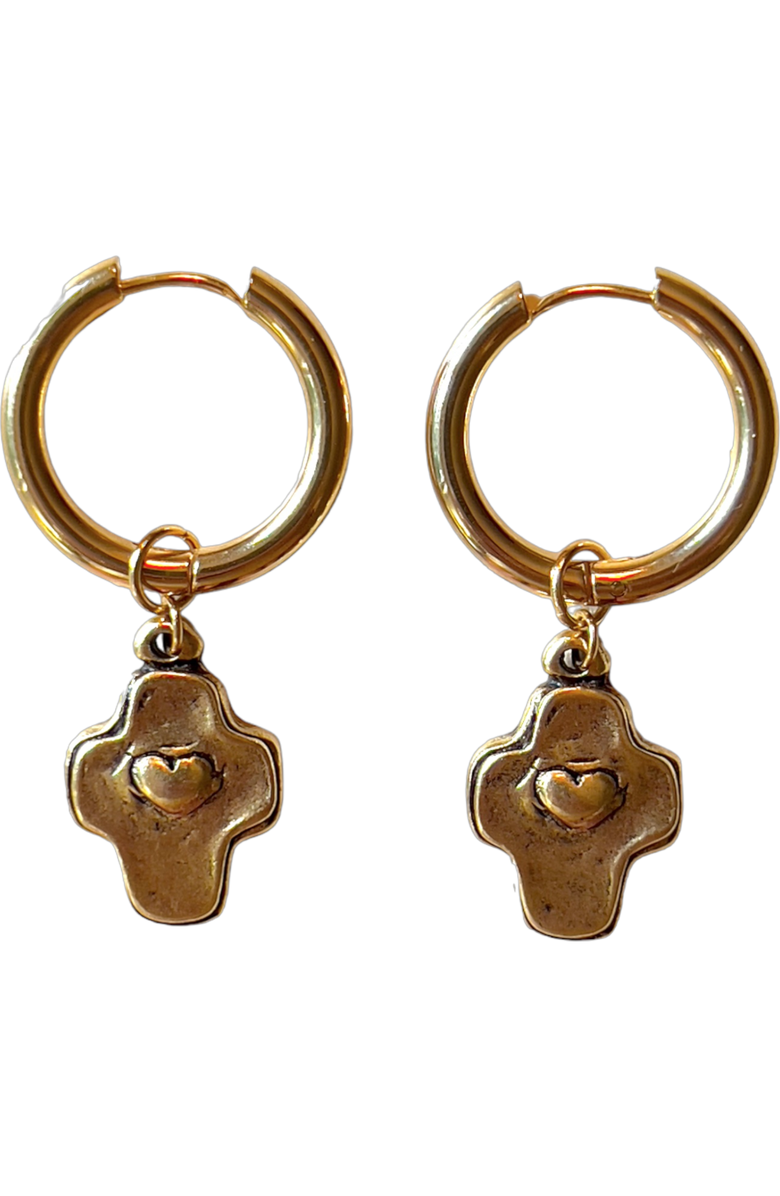 sccollection Gioia Earrings, Main, color, Gold