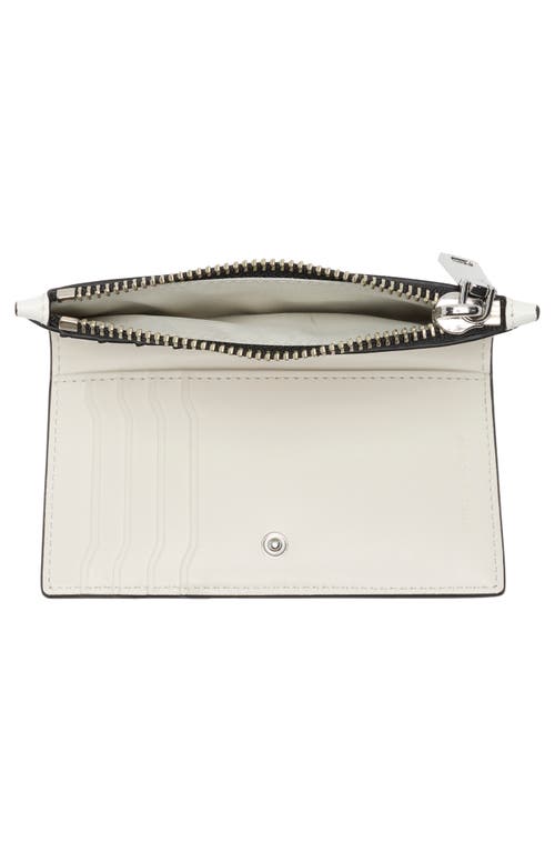 Marc Jacobs Medium Flat Wallet In Cotton