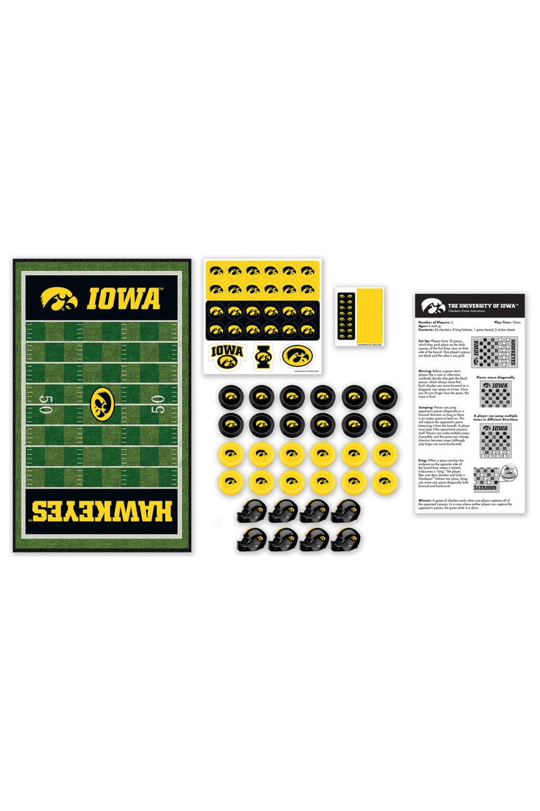 Iowa Hawkeyes Checkers Board Game, Alternate, color, Multicolor