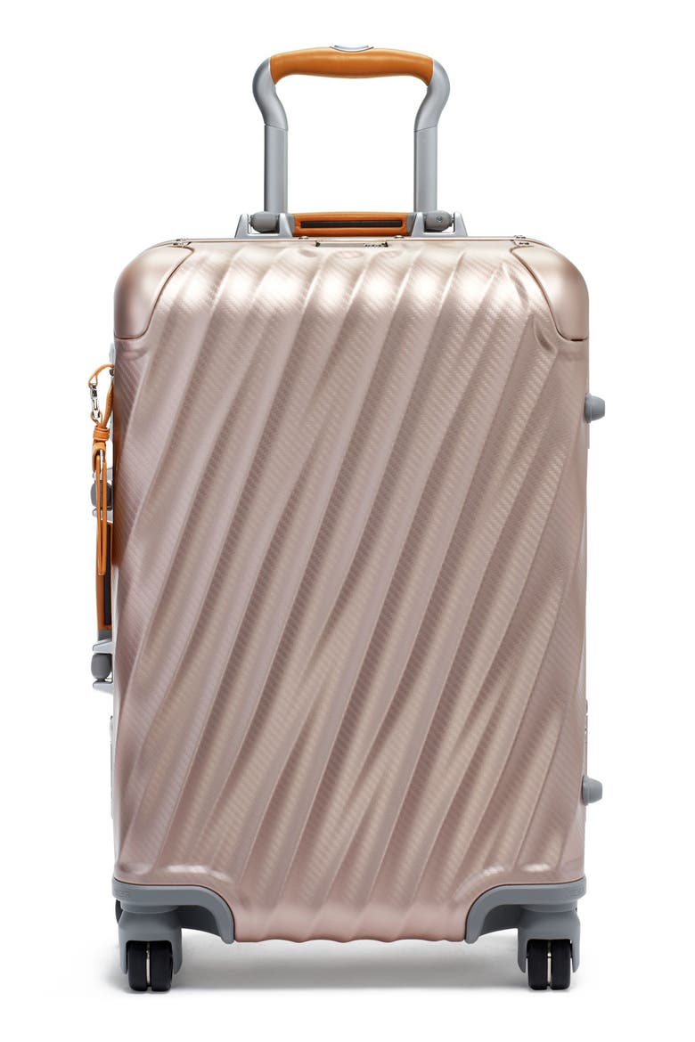 19 Degree Aluminum Carry-On, Main, color, TEXTURE BLUSH