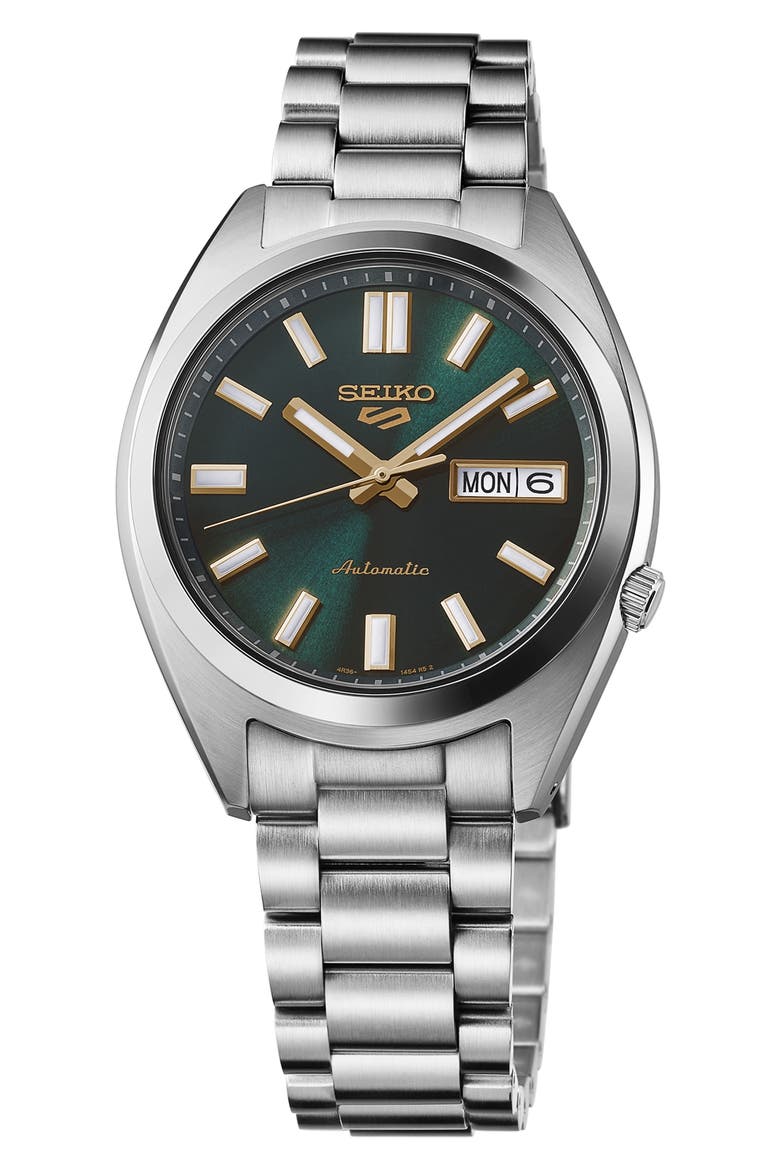 5 Sports Bracelet Watch, 37mm, Main, color, GREEN