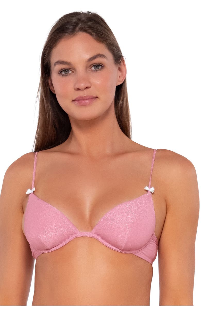 B Swim Monika Bikini Swimsuit Top, Alternate, color, 