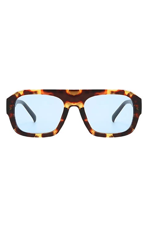 Vesper 68mm Polarized Oversize Aviator Sunglasses